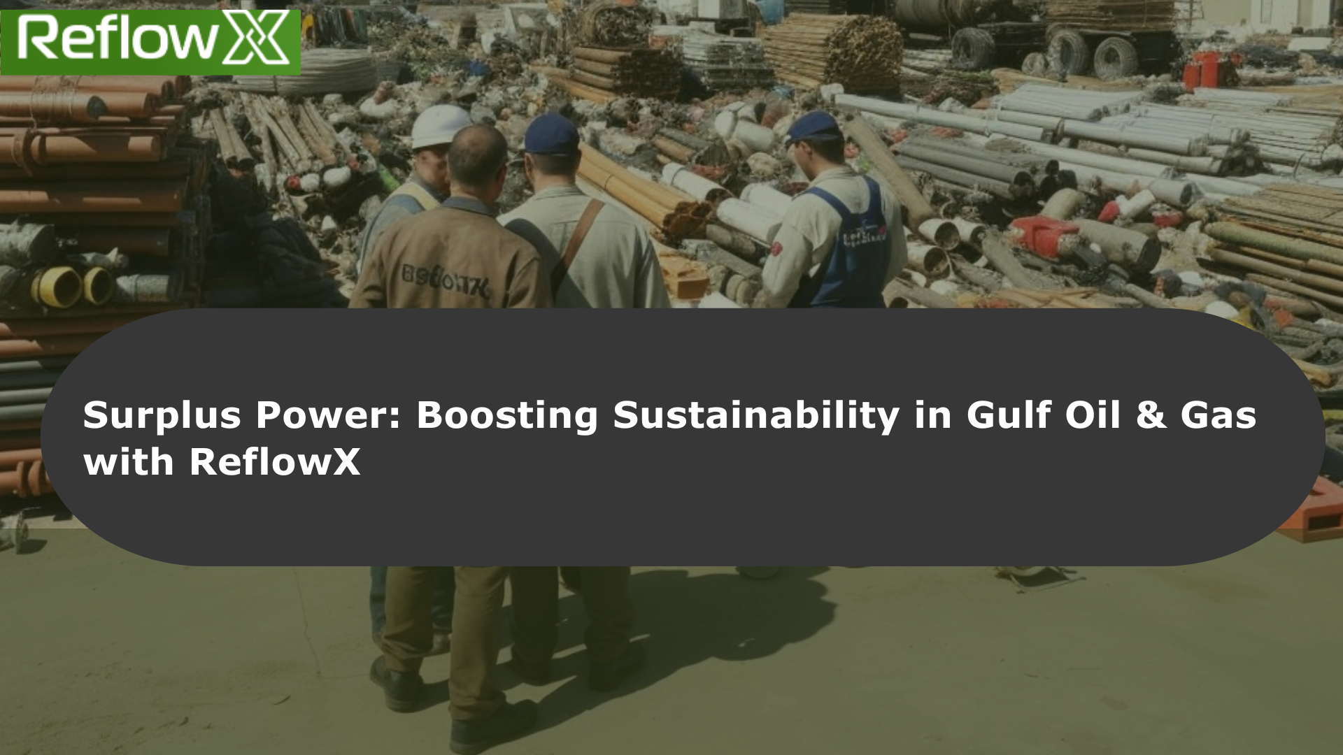 The Power of Surplus in the Gulf: Driving Sustainability in the Oil & Gas Sector with ReflowX