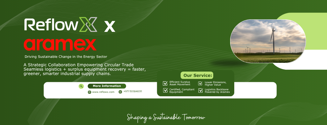 Aramex and ReflowX Join Forces to Drive Sustainable Change in the Energy Sector